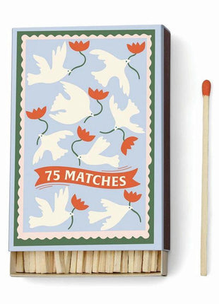 Lange Lucifers - ''Flower'' Orange - 75 matches (9.6 CM) by Paddywax