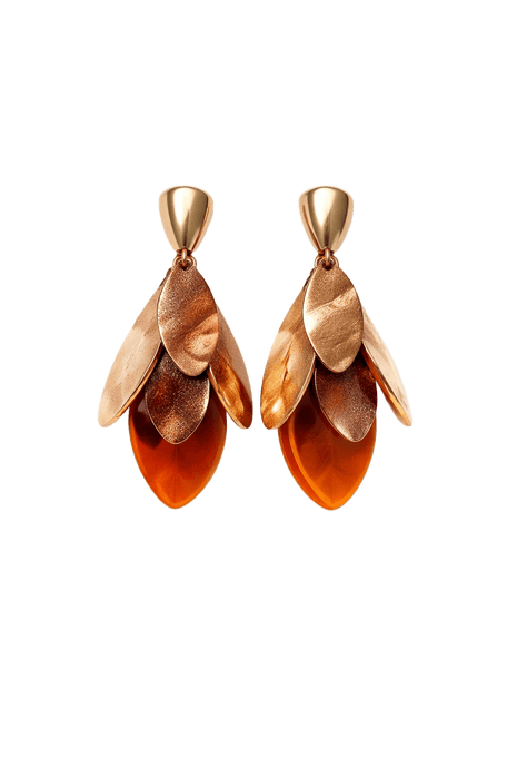 Oorbellen - Petal Drop by Charlotte Marie Jewelry