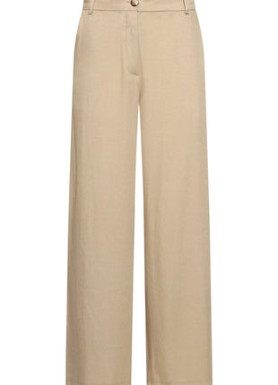 Losse broek - 26072 - Beige by Smashed Lemon