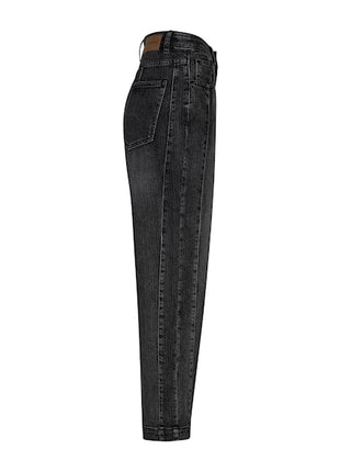Jeans - Caitlina side patch herringbone - SRB5053 - Grey used