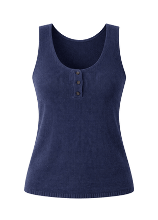 Top in brei - Emeliane - 80124.2 - Navy by Artlove