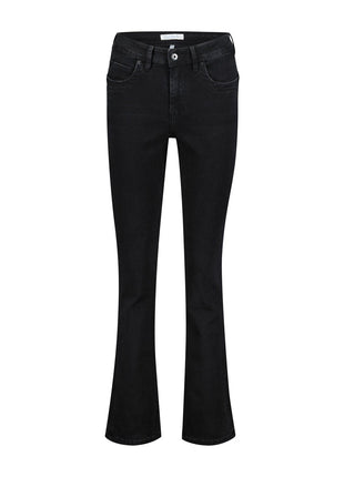 Red Button Babette Black Denim SRB4079 zwarte flare jeans