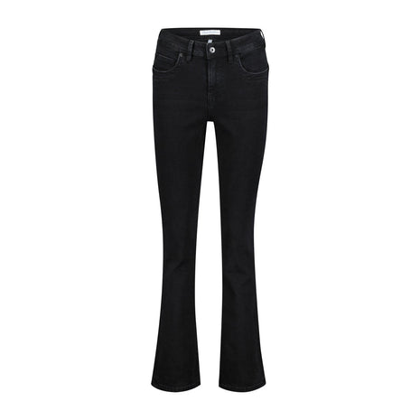 Red Button Babette Black Denim SRB4079 zwarte flare jeans
