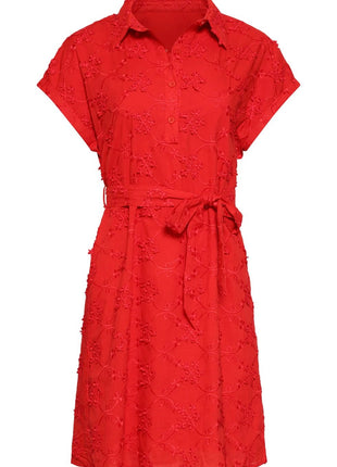 DRESS - 26055 - RED by Smashed Lemon