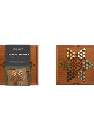 Deluxe houten bordspel - Chinese Checkers