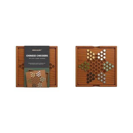 Deluxe houten bordspel - Chinese Checkers