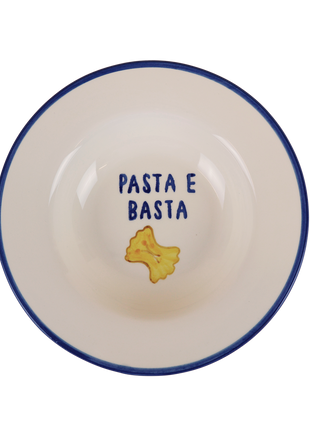 Pasta Plate Pasta E Basta - 148-01628 by Atelier Pistache