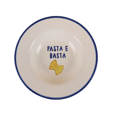 Pasta Plate Pasta E Basta - 148-01628 by Atelier Pistache