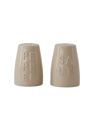 Peper & zout stel pepper salt - wit/zand by Zusss