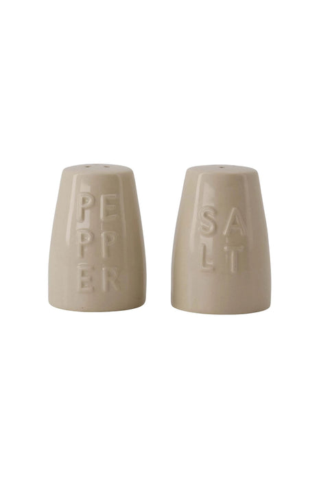 Peper & zout stel pepper salt - wit/zand by Zusss