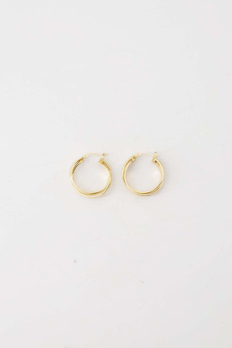 Ring oorbellen – goud - goud / One Size - Modeaccessoires - Juwelen - Oorbellen