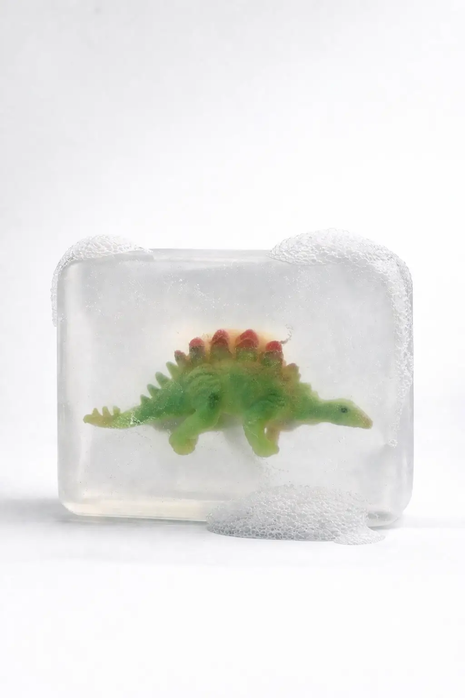 Verrassingszeepje -Stegosaurus by Ludi Soap
