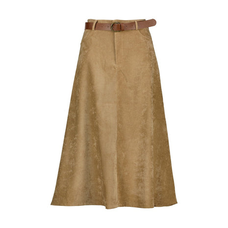 Rok - Isaure B504 - Camel - Kleding - Rokken