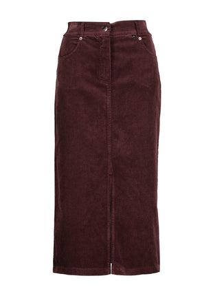 Rok - New Eveline B504 - Bordeaux - Kleding - Rokken