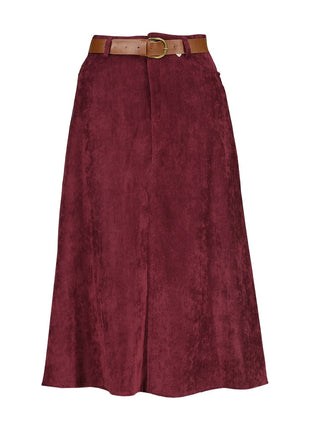 Rok - New Isaure B504 - Bordeaux - Kleding - Rokken