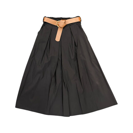 Rok - Nora - Plooien - Zwart - Zwart / One Size - Kleding - Rokken