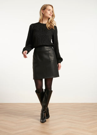 Rokje 25646 Zwart Kleding Rokken