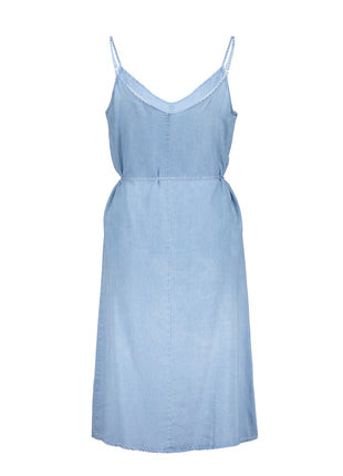 Jurk met spaghetti bandjes - 67390-21