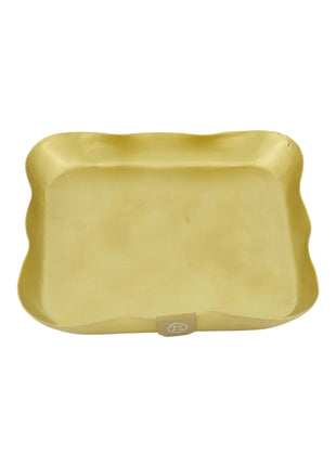 Servethouder metaal vierkant - goud - Cadeau’s & Lifestyle - Keuken & eetkamer - Tafeltextiel & Servetten