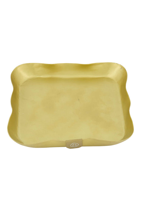 Servethouder metaal vierkant - goud - Cadeau’s & Lifestyle - Keuken & eetkamer - Tafeltextiel & Servetten