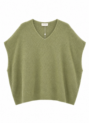 Pull zonder mouw - Ciudad - B606 - Olive green