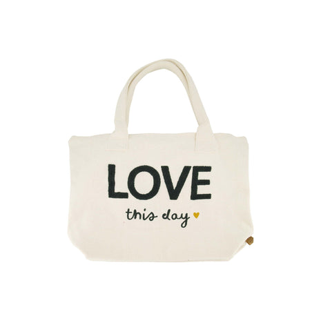 Shopper - love this day - ecru/antracietgrijs (0207-070) - Unclassified