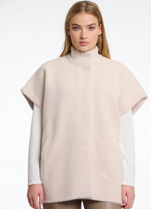 Short sleeve cape Helen.5002511 Pale Kleding Jassen