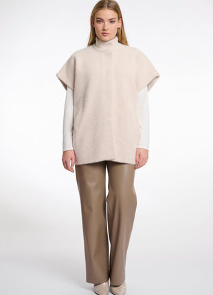 Short sleeve cape Helen.5002511 Pale Kleding Jassen