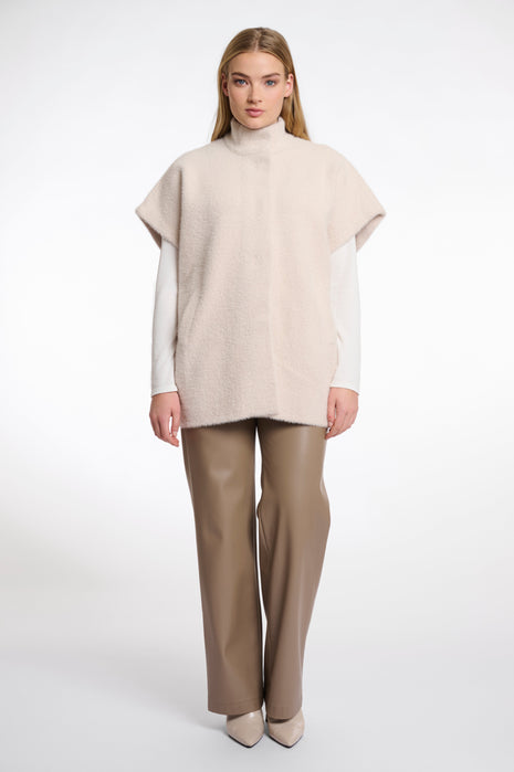 Short sleeve cape Helen.5002511 Pale Kleding Jassen
