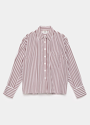 Blouse Shout Donkerrood - CKS