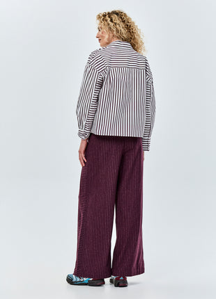 Blouse Shout Donkerrood - CKS