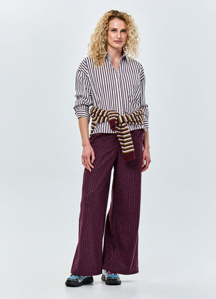 Blouse Shout Donkerrood - CKS