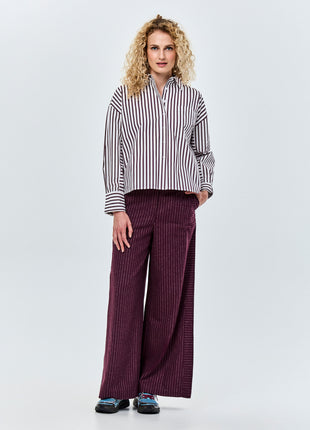 Blouse Shout Donkerrood - CKS