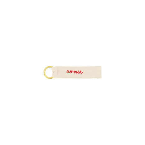 Sleutelhanger - Amour - wit/rood - Lederwaren & schoenen - Sleutelhangers