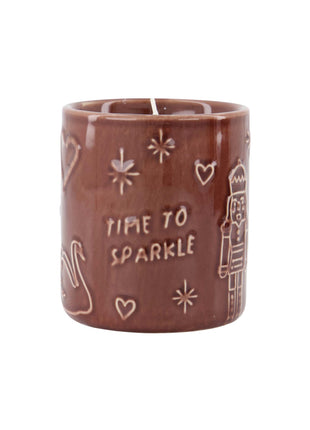 geurkaars keramiek time to sparkle