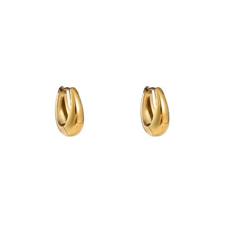 Small Oval Drop Creole - goudkleurig - Modeaccessoires - Juwelen - Oorbellen