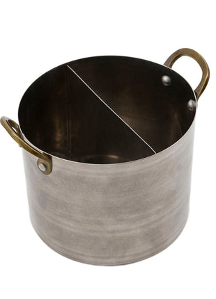 Stalen Pot - Organiser - voor een gedekte tafel - Lifestyle - Koken & Tafelen - Servies
