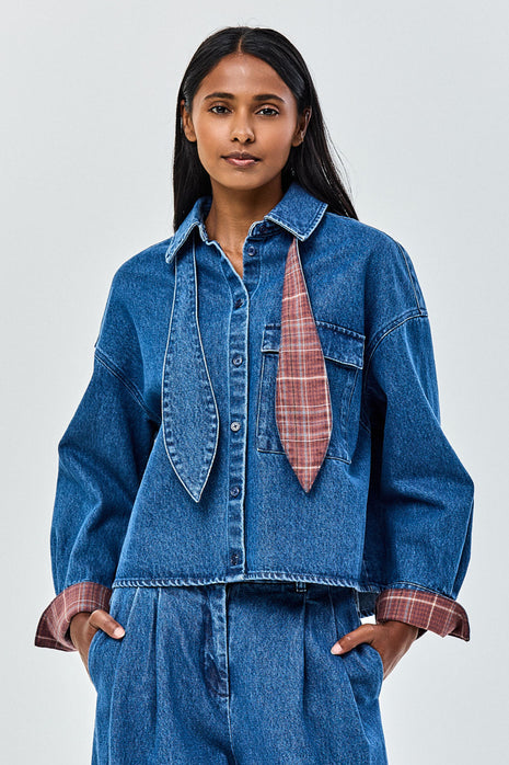 Blouse Stow Blue Pastel - CKS
