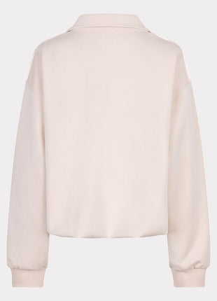 Sweater Balloon hem modal F25.05503 (Natural) Kleding Truien en cardigans