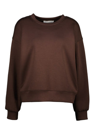 Sweater - Bolzano B509 - Choco - Kleding - Truien en cardigans