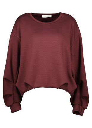 Sweater - Brugge B509 – Bord - Bordeaux / One Size - Kleding - Truien en cardigans