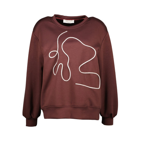 Sweater - Caracas B509 - Bordeaux - Kleding - Truien en cardigans
