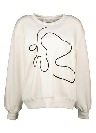 Sweater - Caracas B509 - Off-white - Kleding - Truien en cardigans