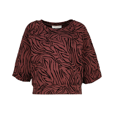 Sweater - Charlotte B509 - Bordeaux - Kleding - Truien en cardigans
