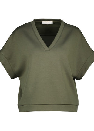 Sweater - Irene B509 - Khaki - Khaki / One Size - Kleding - Truien en cardigans