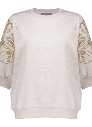 Sweater met sierlijke dessin - Kleding - Truien en cardigans