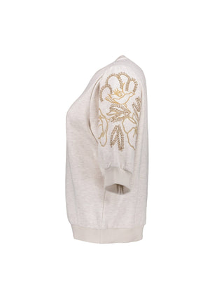Sweater met sierlijke dessin - Kleding - Truien en cardigans