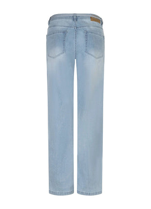 Jeans - Colette & Belt White Bleach - SRB4848 by Red Button