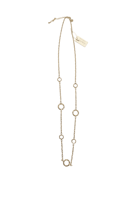 Long Round Link Necklace - N61535-2 by Day & Eve