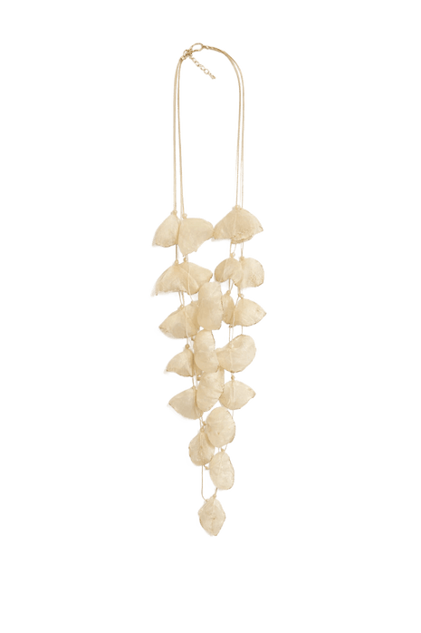 Ketting - Blossom Veil (beige) by Charlotte Marie Jewelry